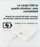 Lámpara Nocturna LED Con Sensor De Movimiento Recargable 1-4 Pack Adhesiva Y Magnética Para Dormitorio Escaleras Armario Cocina - details 10