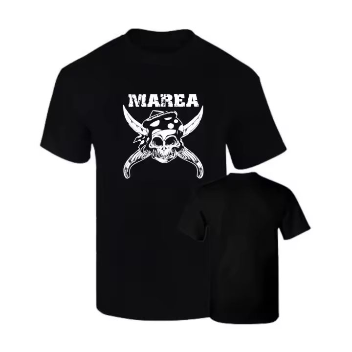 BCC Camiseta Premium Marea Rock Kutxi Romero Besos de Perro Revolcón El Azogue Negra o Blanca España Calidad Premium Algodon 190grs Unisex - 1