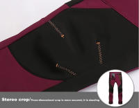 Pantalones De Hielo LNGXO Para Mujer Impermeables Y Cálidos De Poliéster Y Spandex Para Senderismo Trekking Camping Esquí Outdoor Resistente Al Viento Trousers Gruesos - details 22