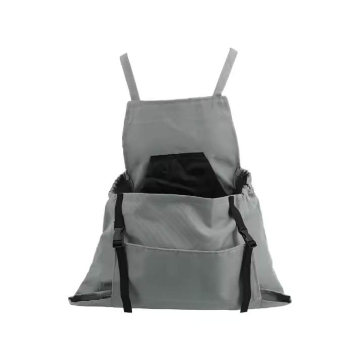 Bata De Trabajo Con Gran Bolsillo Para Jardinería Y Cosecha Bata De Mano Con Mochila Herramientas De Almacenamiento Y Organización Material Oxford - 1
