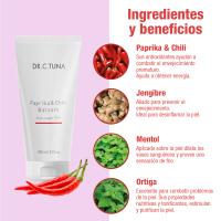 FARMASI - Dr. C. Tuna - Gel de Masaje Bálsamo de Paprika & Chili - Alivio del dolor y reafirmante de la piel - details 0