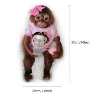 Muñeca Reborn De 20" De OtardDolls Mono Realista Con Toque Suave Para Niños Cumpleaños Muñeca Bebé Hecha a Mano Colección Limitada Sin Batería Adecuada Para 14+ Años - details 3
