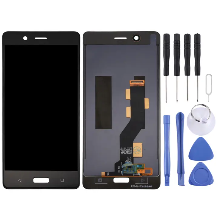 Pantalla TFT LCD Para Nokia 8 Con Digitizador Completa Montaje Compatible Con N8 TA-1012 TA-1004 TA-1052 Material IPS Resistente - 1
