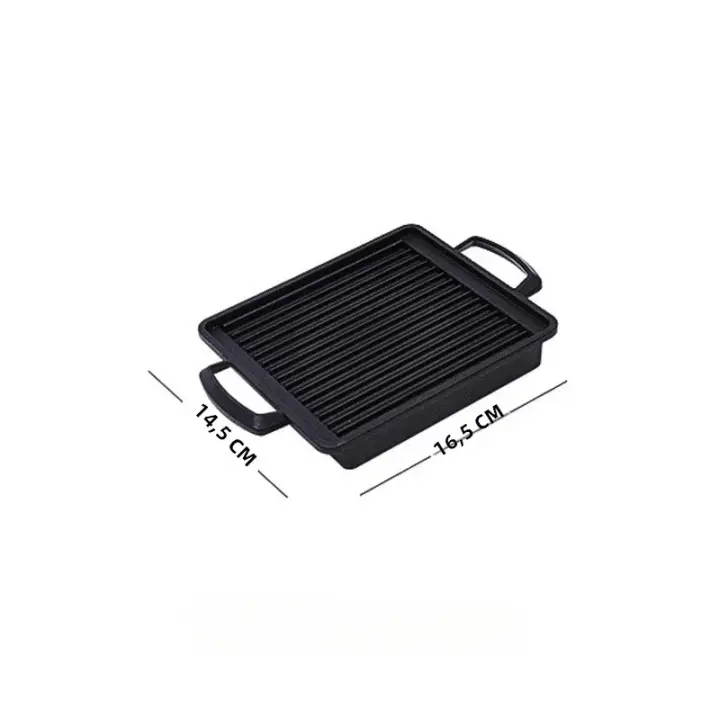 Barbacoa Portátil De Carbón Con Gran Capacidad Estufa De Acero Aluminio Para Exteriores Fácil De Limpiar Y Transportar - 1