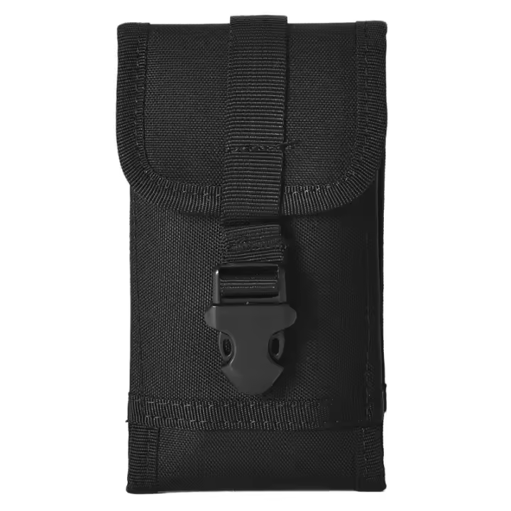 Bolsa De Cinturón Táctico Exterior Con Molle De Uso Útil Accesorios De Cinturón Para Teléfono Móvil Funda De Teléfono Móvil De Nylon Para Caza - 1