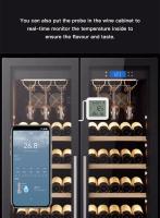Sensor De Temperatura Y Humedad WiFi Tuya Con Probing Externo Para Hogar Inteligente Monitorización Por APP Para Plantas Acuario Vino - details 6