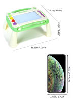 Tablero De Dibujo Magnético Para Niños Tablero De Escritura Para El Hogar Juguete Educativo Temprano Rompecabezas Tablero De Dibujo Material ABS Unisex 3-6 Años - details 9
