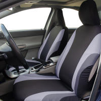 Juego completo de fundas de asiento de coche de tela de poliéster, estilo deportivo, Protector de asiento de coche Universal, se adapta a la mayoría de los coches SUV - details 2