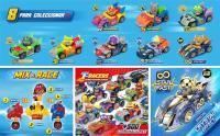 T-RACERS Serie Light Speed – Colección Completa de la serie Light Speed de T-Racers. Coches y pilotos coleccionables. desmontables por partes y con piezas intercambiables. - details 1