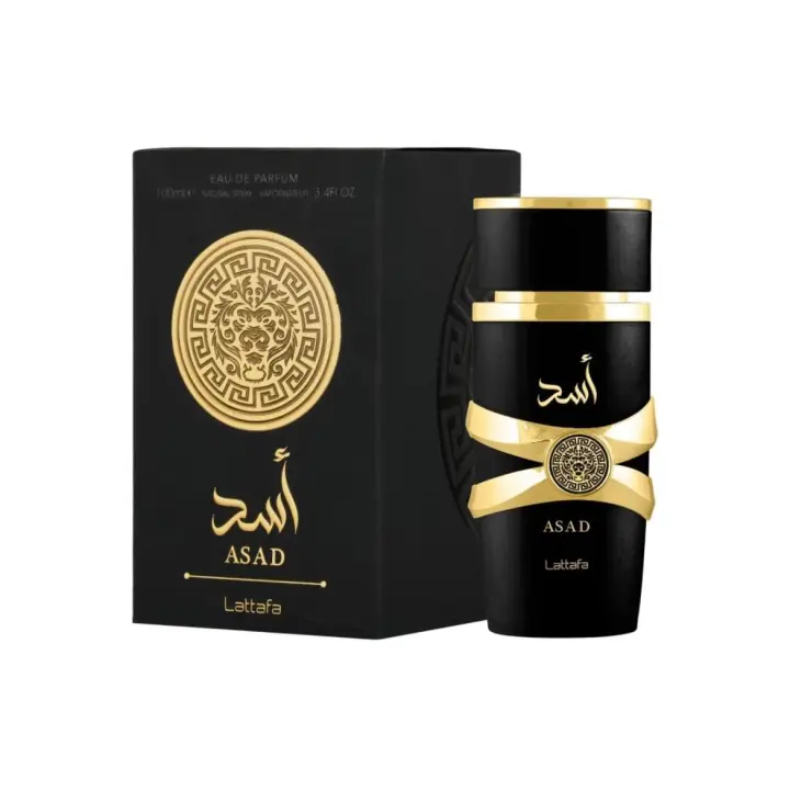 Lattafa Asad eau de parfum 100 ml, fragancia refrescante de madera y almizcle - 1