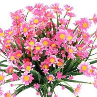 Bouquet De Flores Artificiales De Margarita Blanca Para Decoración De Hogar Y Jardín Estilo Seda Para Bodas Y Fiestas - details 8