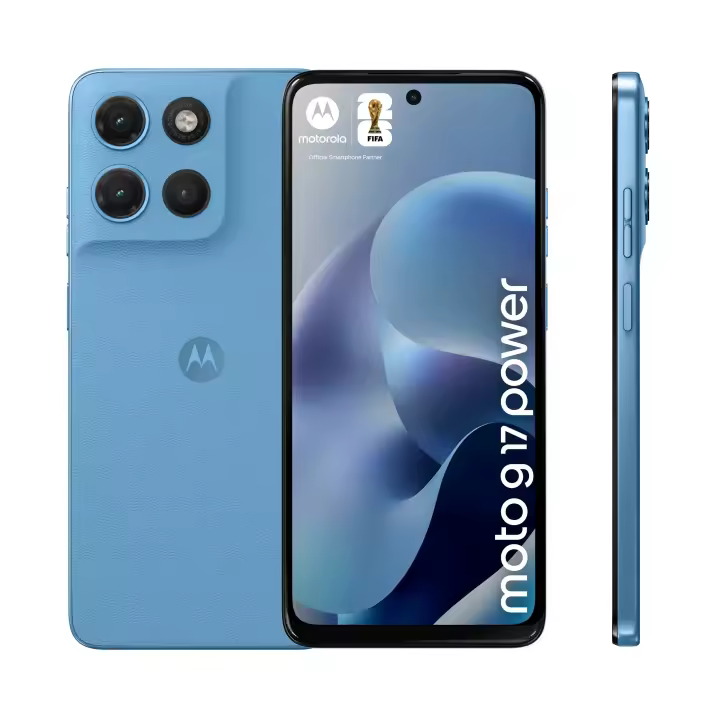 Smartphone Motorola moto g17 power 256 GB 4 GB RAM 6,7" 4G Brillo ilimitado Ranura híbrida Personalidad Pantone Azul - 1