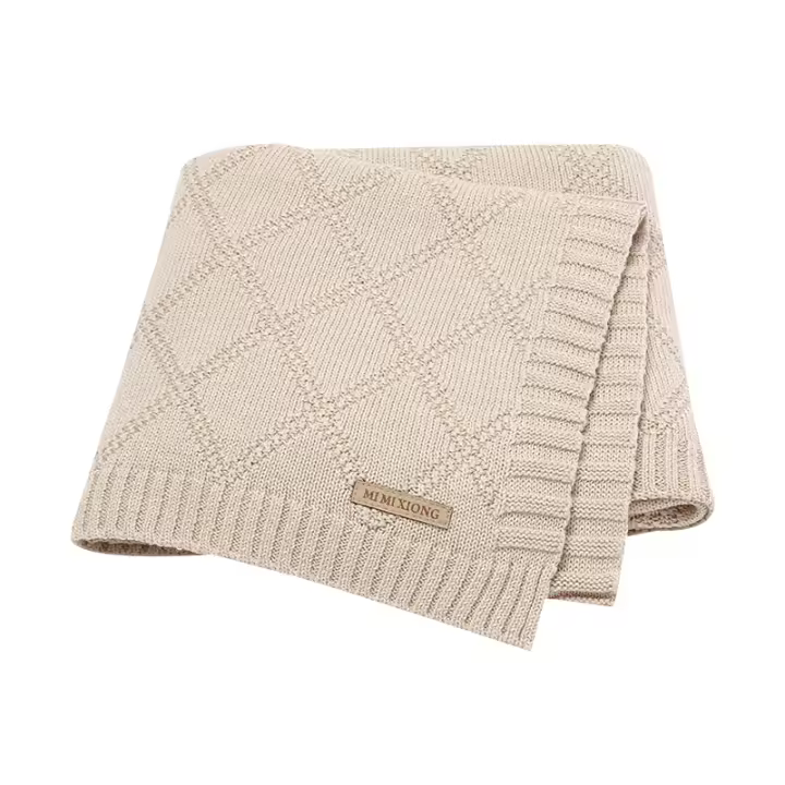 Mantas de Algodón para Bebe, Súper suave, para recién nasido, Niño y Niña, cubierta para cochecito de Guardia, edredones de 90x70cm, Esteras para jugar al Aire Libre para niños Pequeños - 1