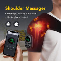 Nueva almohadilla de masaje de calefacción EMS para hombros, almohadilla de hombro con vibración inalámbrica desmontable, masajeador de terapia de hombros, modelo privado - details 0