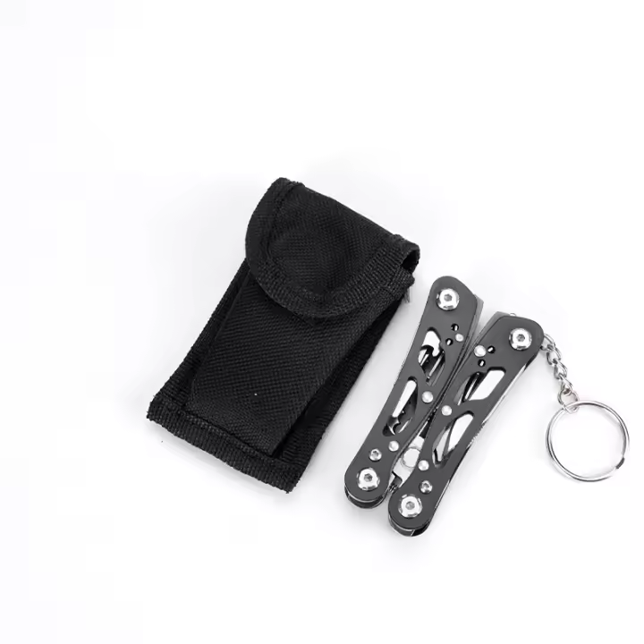Alicates Multifuncionales De Acero Inoxidable Para Exteriores Herramientas De Sobrevivencia Camping Alicates Plegables Portátiles Con Cuchillo Combinado - 1