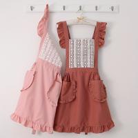 Nueva Encantadora Delicada Del Verano Delgado Transpirable Del Princesa Apron Para La Cocina Del Hogar Trabajo Para Mujeres - details 0