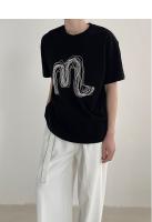 Camiseta De Verano Para Hombre Con Diseño De Letras Tridimensionales Camiseta De Manga Corta Pesada Sensación De Moda Camiseta De Subsuela De Tendencia - details 6