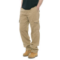 Pantalones Cargo Hombre FGKKS Con Multiple Bolsillos Y Cierre De Cremallera Algodón Puro Pantalones Rectos Casuales De Color Sólido Para Construcción - details 26
