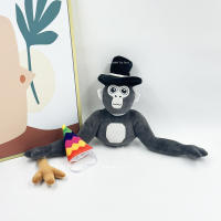 Juguete De Peluche Gorila Polychrome Gorilla Tag Monke Muñeco De Peluche Suave Para Decoración Del Sofa Dibujos Animados Regalos Creativos Para Niños - details 27