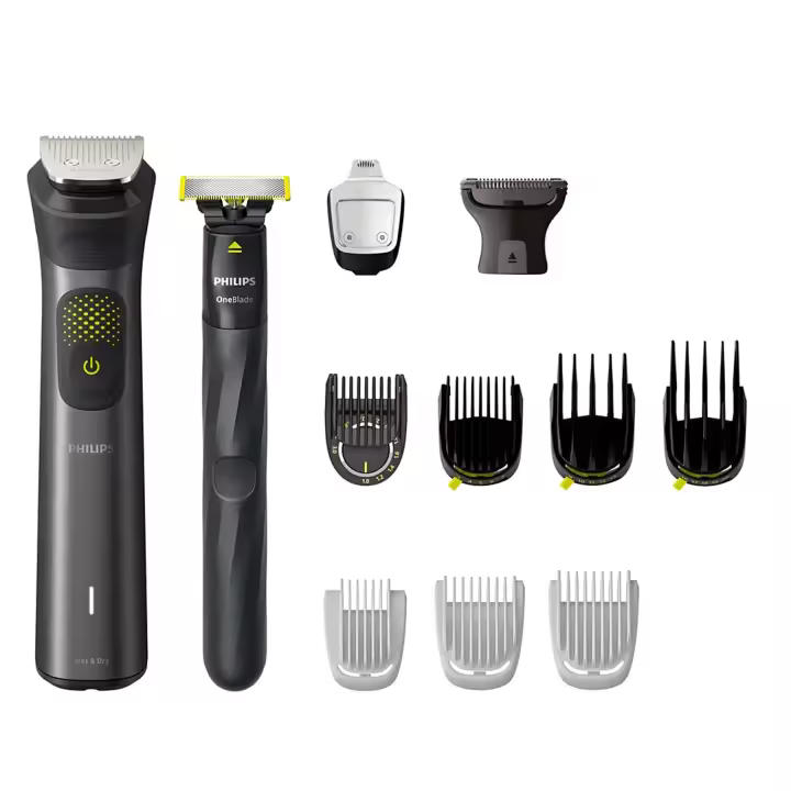 PHILIPS MG9540/15 / Afeitadora con 9 accesorios + OneBlade - 1