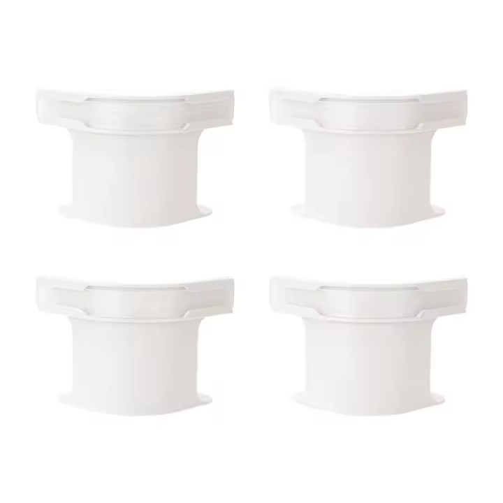 4pcs Clips Para Fijar Ropón De Cama Invisibles Antideslizantes Herramienta Para Proteger Sábanas Y Fundas De Sábanas Material PP - 1