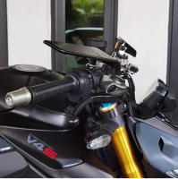 Espejo Lateral Para Motocicleta Honda CB1000R CB650R CB650F CB500 CB300 CB200X CB125 Kit De Winglets Oscuros Accesorios Para Motocicletas - details 11