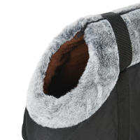 Mochila Porta Mascotas Para Perros Pequeños Y Gatos Viaje Al Aire Libre Silla De Hombro Calefacción Para Puppies Accesorios Para Yorkies Holapet Polyester Clásico Toda La Temporada - details 5