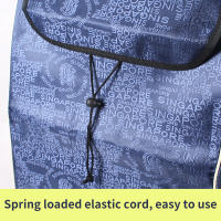 Bolsa De Almacenamiento De 72L Para Carro De Compras Con Bolsillos Laterales Y Cremallera Oxford Impermeable Para Cocina - details 3