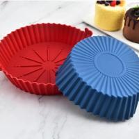 Silicona Air Fryer Fundas De Olla Repuesto Para Papel Encendido Alimentos Accesorios De Horno Reutilizable Bandeja De Hornear - details 8