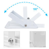 Spotlight De Caracol Blanco Ultrafino LED Fuente De Iluminación Exterior IP65 Para Jardín Camino Puerta Puerta De Calle Lámpara De Pared Iluminación De Fosa - details 6