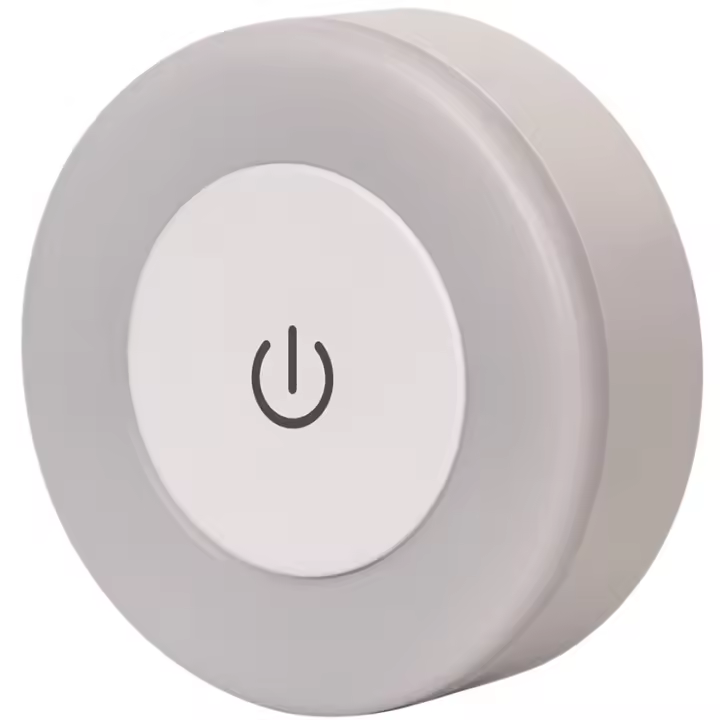 Lámpara Nocturna LED De Ahorro De Energía Con Sensor Táctil Recargable Por USB Luz Magnética Para Pared Aisle Bedroom Portable - 1