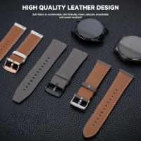 Correa De Cuero Suave Para Huawei Watch GT 5 46mm WATCH 5 pro GT 3 GT2 pro 46mm Buds Band Reemplazo De Pulsera Compatible Con Hombres Y Mujeres - details 7