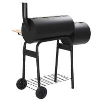 vidaXL Barbacoa clásica de carbón con ahumador - details 3
