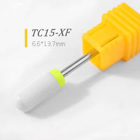 Bits De Uñas De Cerámica Para Taladro Eléctrico Herramienta De Manicura Y Pedicura Cuchilla De Pulido Para Cutícula Y Polvo De Uñas - details 19