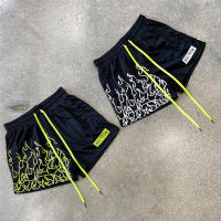 Shorts De Verano Para Hombres 2024 Tres Puntos Alrededor De La Rodilla Deportivos Transpirables Y De Secado Rápido Para Running - details 1
