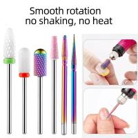 30Pcs Bits De Uñas Para Broca De Uñas Cerámica Diamante Cutícula Efile Carburo Eliminador Para Manicura Y Pedicura De Acrílico Gel En Salón O Hogar - details 2