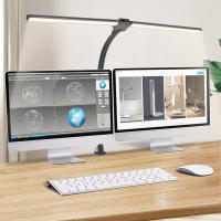 Lámpara De Escritorio LED Doble Cabeza 24W Con Control Remoto Y 5 Niveles De Brillo 5 Modos De Iluminación JGT Moderna Para EU/US/UK - details 1