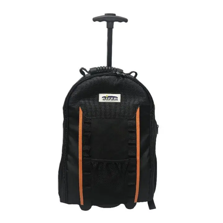 Sifer mochila 600d polyester con ruedas 52x35x21 si-da1287 - 1