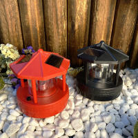 Farol Solar LED Para Jardín Casa Decoración De Jardín Luz De Calle Impermeable 360 Grados Iluminación Exterior - details 0