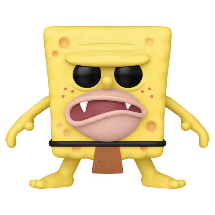 Figura Pop Bob Esponja Caveman Spongebob-Figura de Vinilo Coleccionable - Idea de Regalo- Mercancia Oficial - Juguetes para Niños y Adultos - Movies Fans - Muñeco para Coleccionistas y Exposición - 1