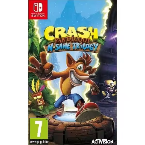 Crash Bandicoot N. Sane Trilogy Nintendo Switch PAL España Nuevo precintado Envio en menos de 24 horas - 1