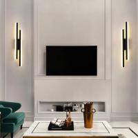 Lámpara De Pared LED Para Interior Estilo Minimalista Moderno Arce Y Acrílico Para Dormitorio Sala De Estar Pasillo Y Escalera Luz Scandinava - details 3