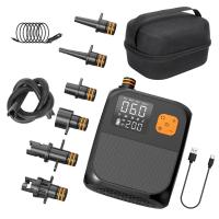Bomba de aire eléctrica portátil, bomba de SUP inalámbrica de 80W, batería recargable de 20PSI 8000mAh, bomba de tabla de Paddle, iluminación LED, para inflables - details 0