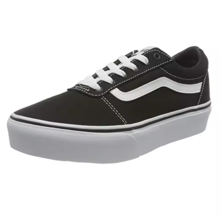 Zapatillas Vans My Ward Platform Negro Blanco  Vn0A4Uuv1871M - 1