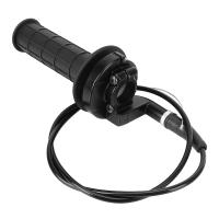 Accesorios Para Motocicleta Manillar Universal 7/8" 22mm Con 1 Par De Manoplas Y Cable Throttle Acelerador De Aluminio Y Goma - details 7