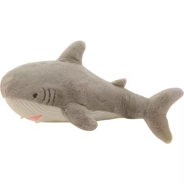 Peluche de tiburón, almohada, muñeca, celebridad de Internet, linda muñeca de trapo, cama, muñeca para dormir, cojín, regalo de cumpleaños para mujer - 1