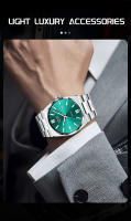 Reloj De Pulsera LIGE 2024 Para Hombre Lujo Casual Moda Cuarzo Resistente Al Agua 30M Luminoso Fecha Business Reloj Hombre - details 4