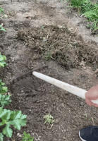 Rake Multifuncional De Acero Mángano Resistente Y Duradero Para Jardín Herramienta Agrícola Con Mango De Madera Outil De Jardinage - details 7