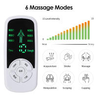 Estimulador Muscular Eléctrico De Pulso Multifuncional Masajeador Digital Para El Cuerpo Terapia Física Meridianos Acupuntura - details 4