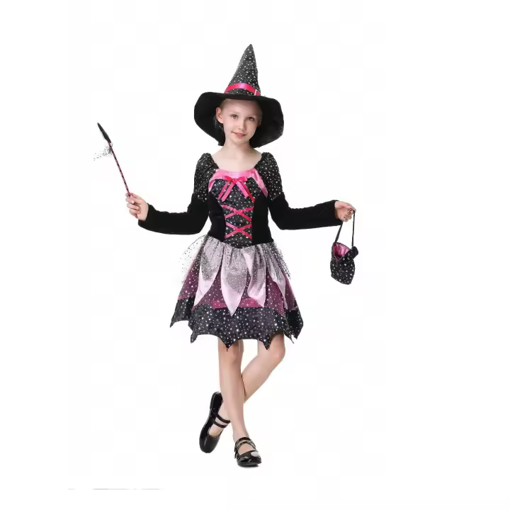 Disfraz de Bruja para Niñas Halloween - 1